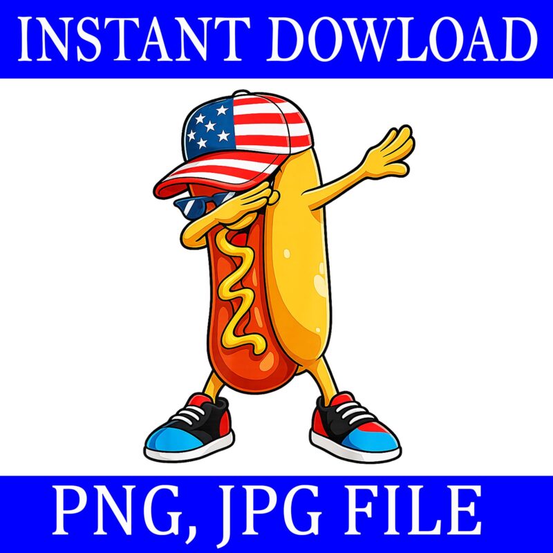 4th Of July Hot Dog Fourth Of July PNG, 4th Of July Hot Dog PNG