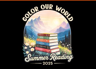 Color Our World Summer Reading 2025 PNG, Cruisin Together Alaska 2025 PNG, Cruise Family Trip PNG