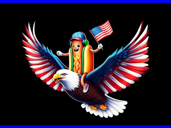 4th of july hotdog eagle patriotic usa png