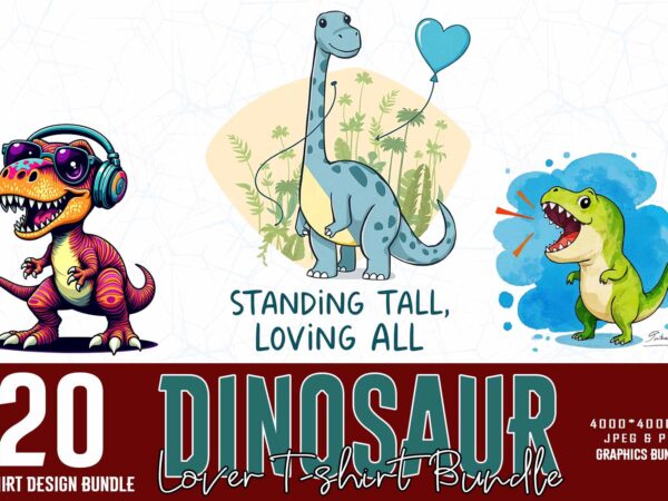 Cute dinosaur illustration t-shirt design – download instantly retro vintage t-shirt Cute dinosaur illustration t-shirt design – download instantly retro vintage t-shirt