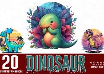 Trendy retro dinosaur graphics t-shirt design jpeg & png designs – download instantly