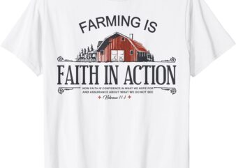 Vintage Farmer Christian T-Shirt