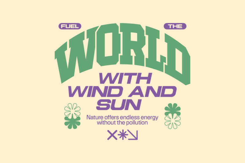 Sustainability Renewable Energy Quotes T-shirt Designs Bundle