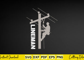 Lineman Svg Lineman T-Shirt
