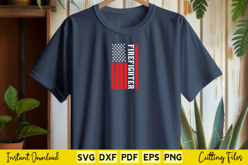 Firefighter Svg Firefighter