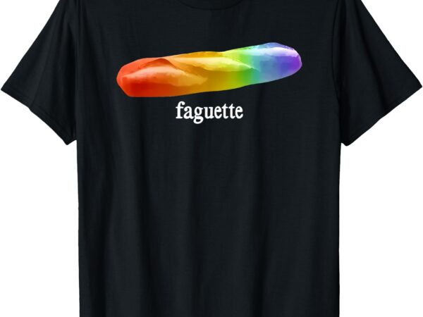 Faguette lgbt t-shirt
