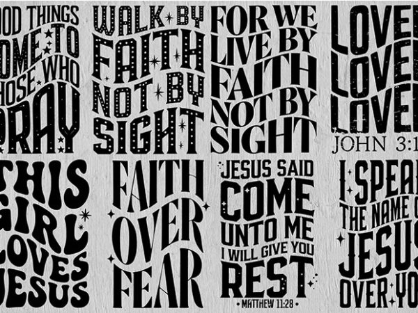 Christian quote svg bundle, bible verse png, christian shirt svg, religious svg, jesus svg t shirt vector file