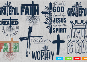 44 Christian Quote SVG Bundle, Bible Verse png, Christian Shirt Svg, Religious Svg, Jesus svg