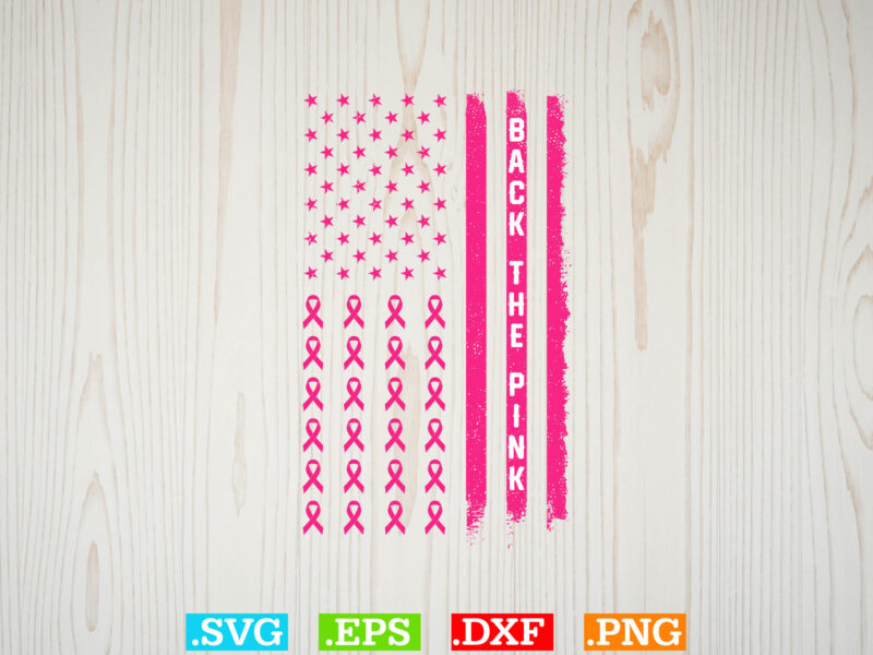 17 Breast Cancer Awareness T-shirt Design, Pink Ribbon SVG