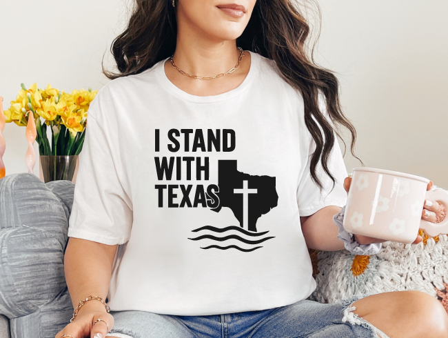 Prayers for Texas | Texas State Graphic Design, Support for Texas, Texas Recovery Shirt