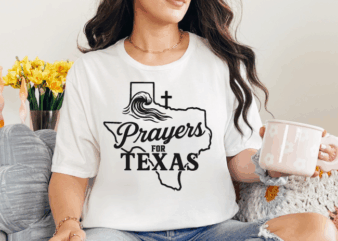 Prayers for texas | texas state graphic design, faith and support shirt, texas prayer apparel
