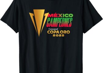 2025 CONCACAF Mexico Gold Cup Champions T-Shirt