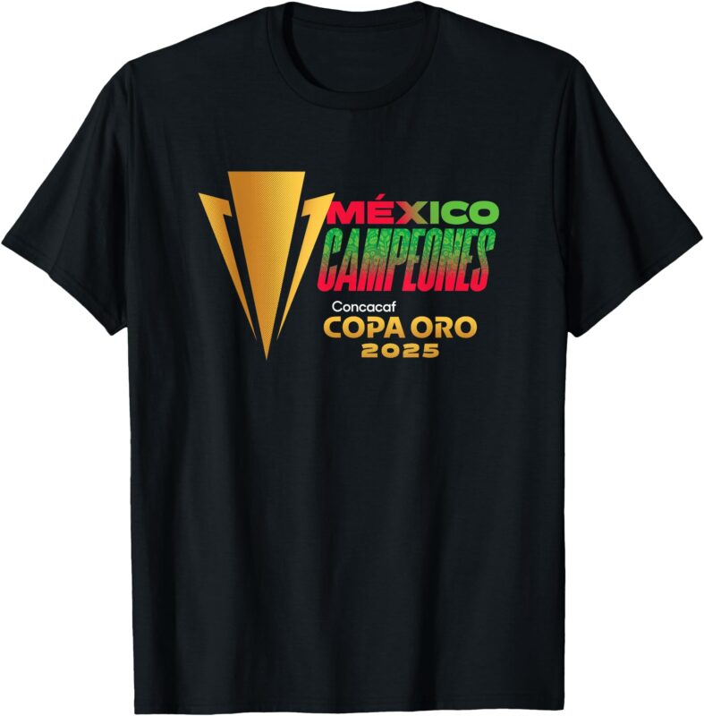 2025 CONCACAF Mexico Gold Cup Champions T-Shirt