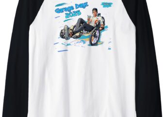 2025 Garage Dayz Raglan Baseball Tee