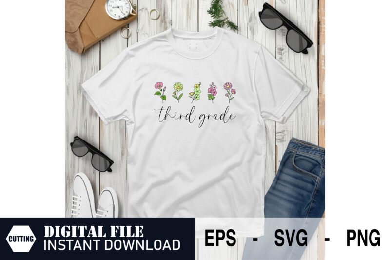 Third Grade Vibes – Fun Back to School Design, Third Grade Squad – Ready for School Fun Tee, Level 3 Unlocked – Gamer Style Third Grade