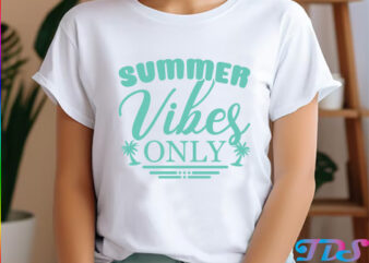 Summer vibes only png - summer cut file.
