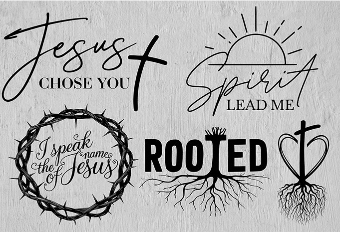 Christian Quote SVG Bundle, Bible Verse png, Christian Shirt Svg, Religious Svg, Jesus svg