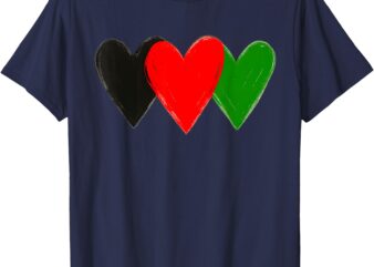 Afghanistan Flag Heart T-Shirt