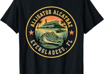 Alligator Alcatraz Florida Everglades T-Shirt