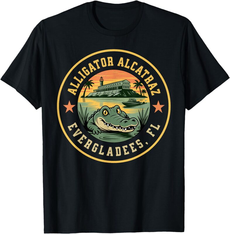 Alligator Alcatraz Florida Everglades T-Shirt