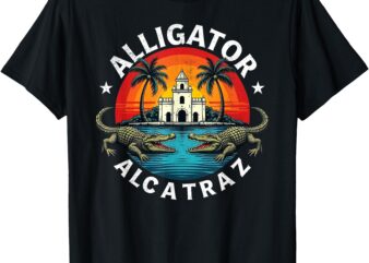 Alligator Alcatraz, Funny Florida Everglades Prison T-Shirt
