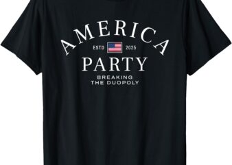 America Party Musk T-Shirt