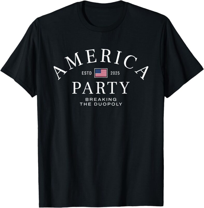 America Party Musk T-Shirt