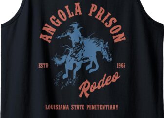 Angola Prison Rodeo – The Wildest Show in the South Tank Top