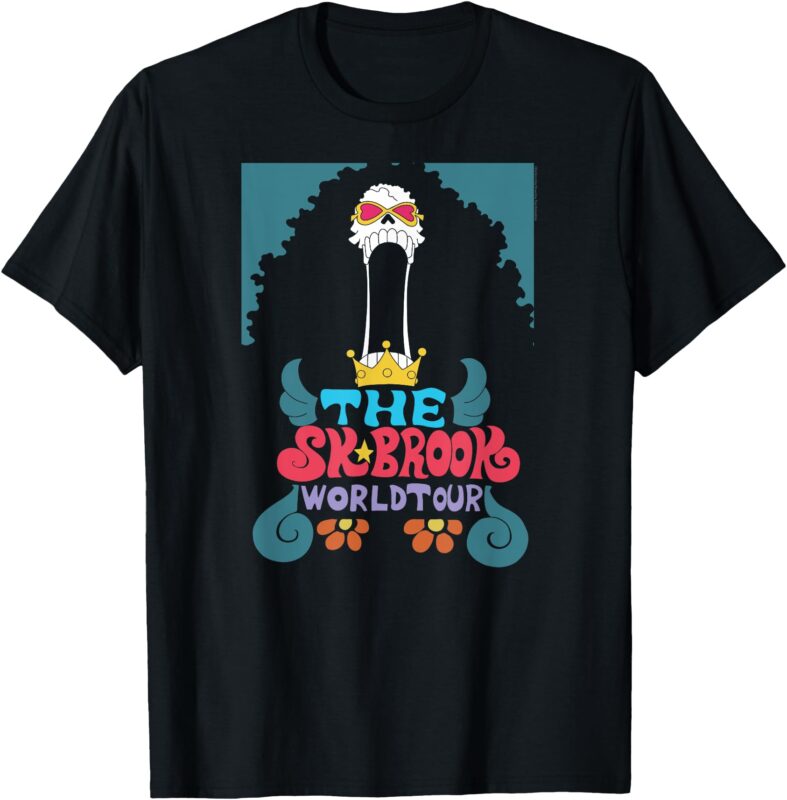 Anime Soul King Brook World Tour Concert T-Shirt