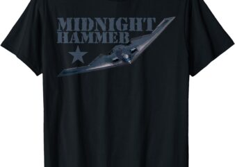 B-2 Stealth Jet Shirt Operation Midnight Hammer T-Shirt