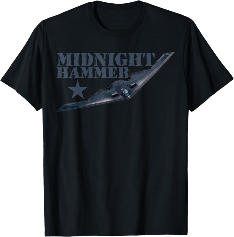 B-2 Stealth Jet Shirt Operation Midnight Hammer T-Shirt