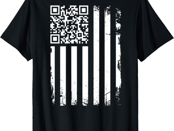 (back) funny qr don’t be a little btch code saying quote t-shirt
