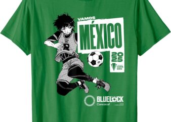 BLUE LOCK x CONCACAF – “GO MEXICO_ Bachira in Gold Cup 2025 T-Shirt