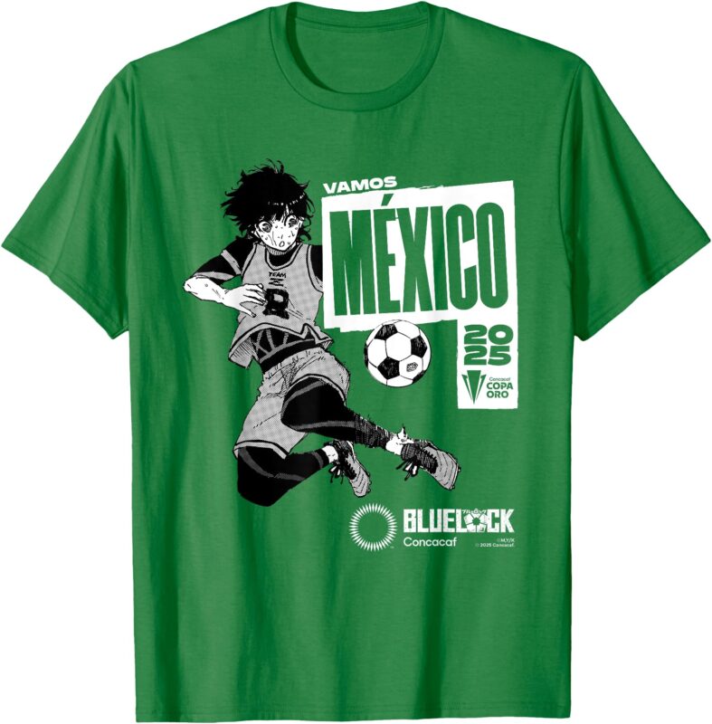 BLUE LOCK x CONCACAF – “GO MEXICO_ Bachira in Gold Cup 2025 T-Shirt