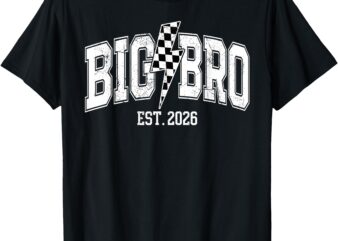 Big Bro Est 2026 New Big Brother Announcement Lightning Bolt T-Shirt