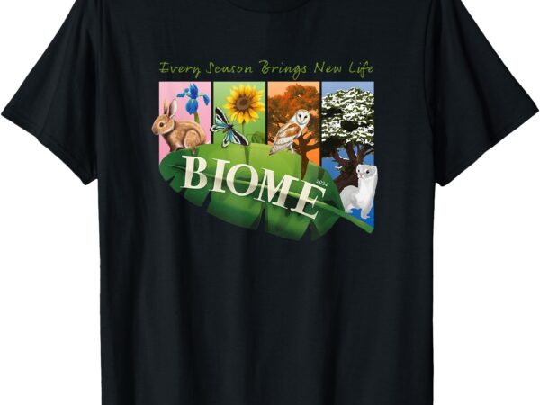 Biome seasons t-shirt