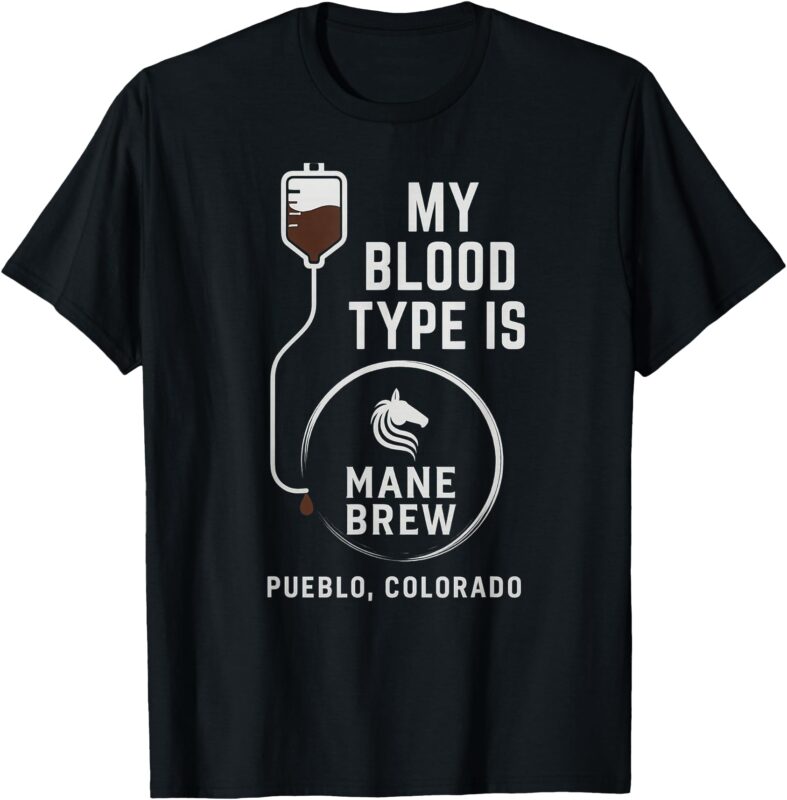 Blood Type is Coffee T-Shirt