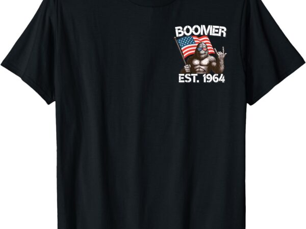 Boomer 1964 walk away i’m a grumpy old man 4th of july t-shirt