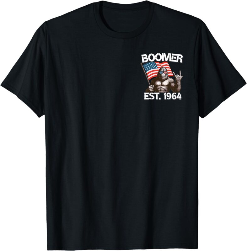 Boomer 1964 Walk Away I’m A Grumpy Old Man 4th Of July T-Shirt
