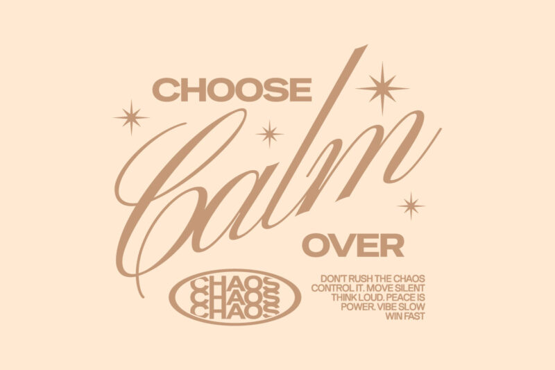 Slow Living Typography Quotes T-shirt Designs Bundle