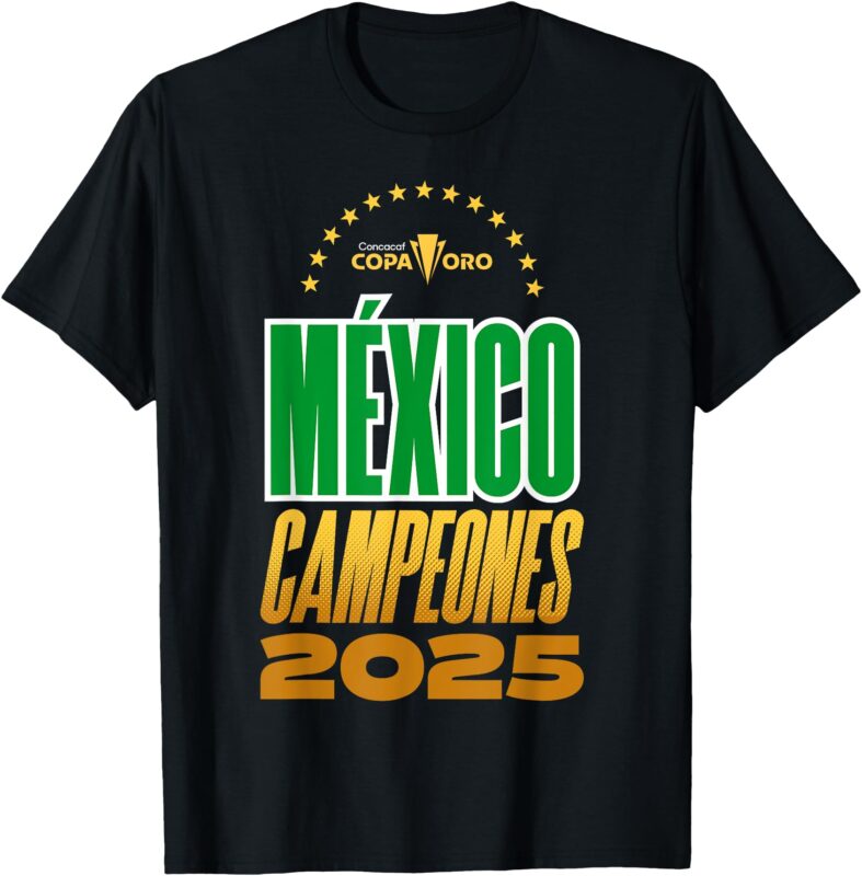 CONCACAF 2025 Mexico Gold Cup Champions T-Shirt