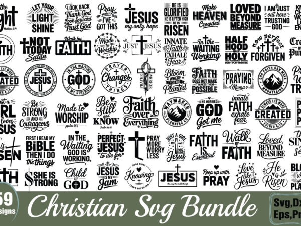 Christian t-shirt bundle christian svg bundle