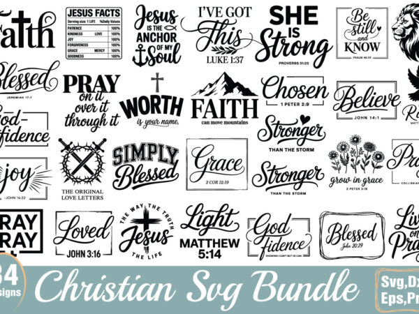 Christian t-shirt bundle christian svg bundle