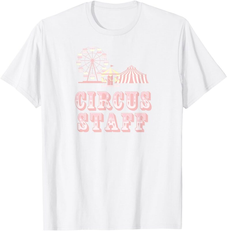 Circus Staff for Men and Women, Carnival, Carousel T-Shirt