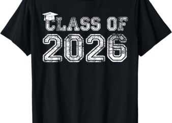 Class Of 2026 Shirt Senior 2026 Graduation T-Shirt