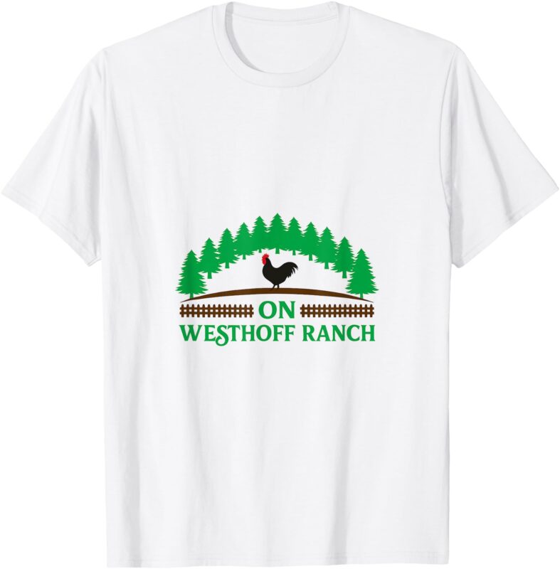 Country Farm Rooster Tee T-Shirt