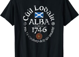 Culloden Never Forget! Scotland 16 April 1746 Distressed T-Shirt