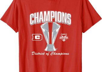 DC Defenders – 2025 UFL Champions – United Football League T-Shirt