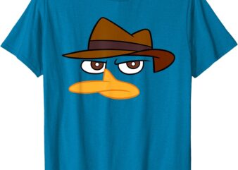 Disney Phineas and Ferb Big Face Perry the Platypus Costume T-Shirt