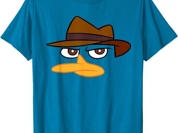 Disney phineas and ferb big face perry the platypus costume t-shirt